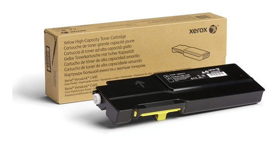 Picture of Xerox Genuine VersaLink C400 Color Printer / C405 Color Multifunction Printer Yellow High Capacity Toner Cartridge (4.800 pages) - 106R03517