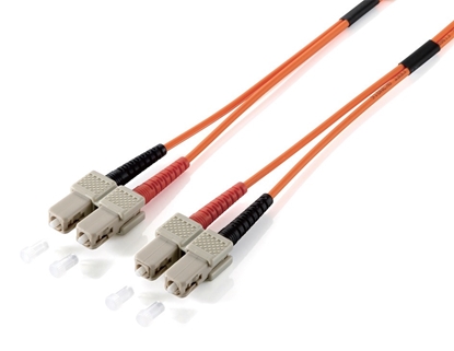 Attēls no Equip SC/SC Fiber Optic Patch Cable, OS2, 1m