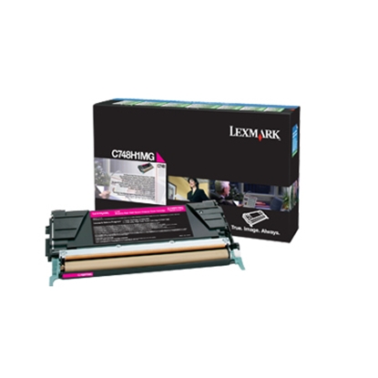 Picture of Lexmark C748H1MG toner cartridge 1 pc(s) Original Magenta