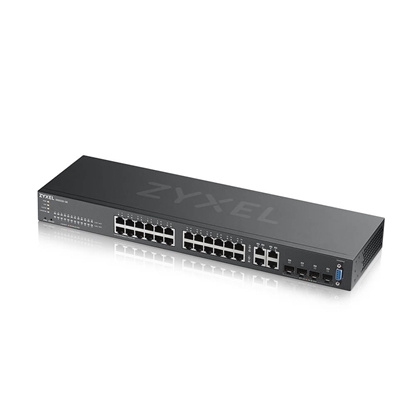 Attēls no Zyxel GS2220-28 24-Port + 4x SFP/Rj45 Gb managed