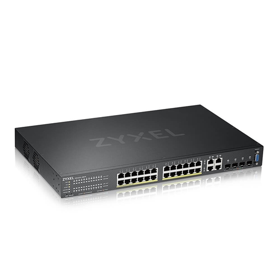 Изображение Zyxel GS2220-28HP 24-Port + 4x SFP/Rj45 Gb POE+