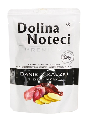 Picture of Dolina Noteci 5900842014737 dogs moist food Duck Adult 100 g