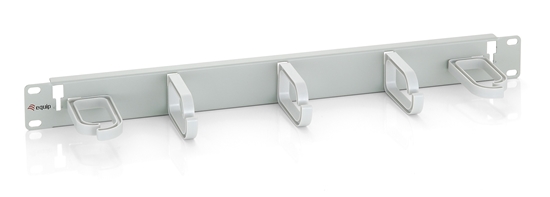 Picture of Equip 19" Rack Mount Cable Management Panel, Light Grey (RAL 7035)