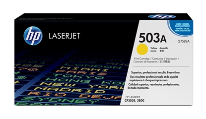 Изображение HP 503A Laser cartridge 6000 pages Yellow