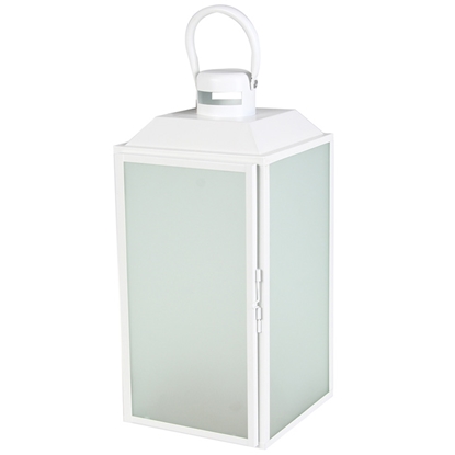 Picture of Laterna 4Living Aamu matēts stikls balta 23,5x23x51 cm