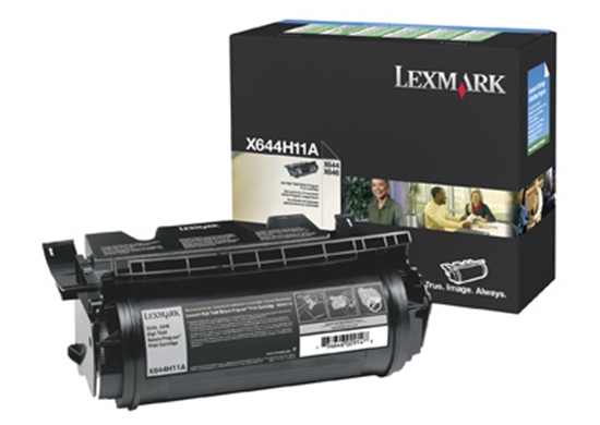 Picture of Lexmark X644H11E toner cartridge 1 pc(s) Original Black