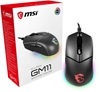 Picture of MSI CLUTCH GM11 WHITE Gaming Mouse '2-Zone RGB, upto 5000 DPI, 6 Programmable button, Symmetrical design, OMRON Switches, Center'