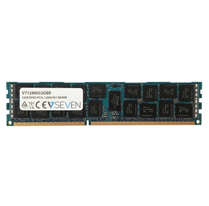 Attēls no V7 32GB DDR3 PC3-12800 - 1600mhz SERVER ECC REG Server Memory Module - V71280032GBR