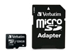 Picture of Verbatim microSDXC         128GB Class 10 UHS-I incl Adapt. 44085