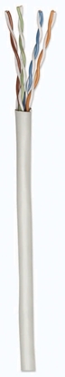Изображение Intellinet Network Bulk Cat6 Cable, 23 AWG, Solid Wire, Grey, 305m, U/UTP, Box