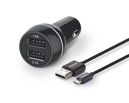 Изображение Philips USB car charger DLP2357U/10