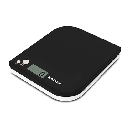 Picture of Salter 1177 BKWHDR Leaf Electronic Digital Kitchen Scale - Black