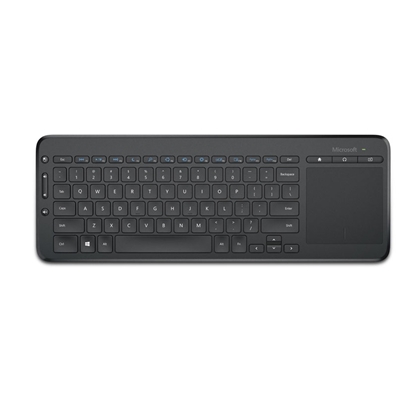 Picture of Microsoft N9Z-00022 keyboard Mouse included RF Wireless QWERTY English Graphite