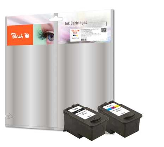 Изображение Peach PI100-220 ink cartridge Black, Cyan, Magenta, Yellow