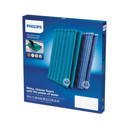 Attēls no Philips Rechargeable Stick Accessory XV1700/01 Microfibre Pads