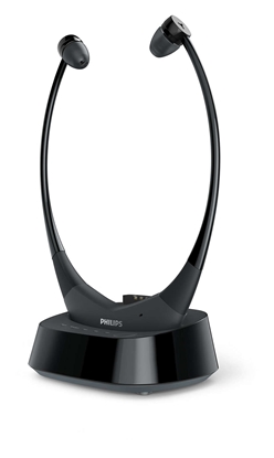 Picture of Philips TAE8005BK/10 headphones/headset Wired & Wireless In-ear, Under-chin Black