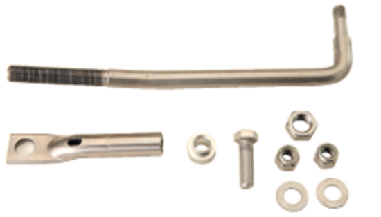 Picture of Caur-eņģes tapa, nerūsējošā tērauda