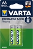 Изображение 1x2 Varta Professional Accu NiMH 1600 mAh AA Phone Power