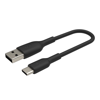 Attēls no Belkin USB-C/USB-A Cable 1m PVC, black CAB001bt1MBK
