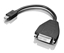Attēls no Lenovo 0B47090 video cable adapter 0.2 m Mini-DisplayPort SL-DVI Black