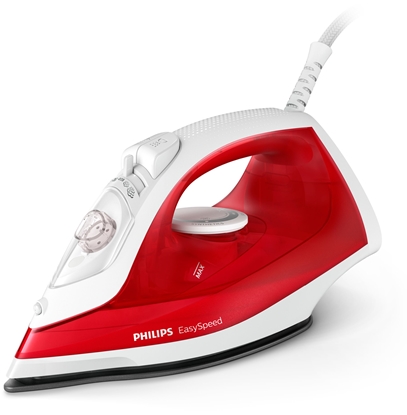 Attēls no Philips EasySpeed GC1742/40 iron Dry & Steam iron Non-stick soleplate 2000 W Red, White