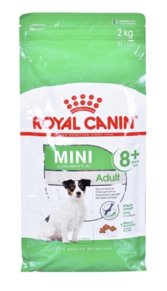 Attēls no ROYAL CANIN Mini Adult +8 - dry dog food - 2 kg