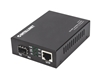 Изображение Intellinet 10GBase-T to 10GBase-R Media Converter, 1 x 10 GB SFP+ Slot, 1 x 10GB RJ45 Port (Euro 2-pin plug)