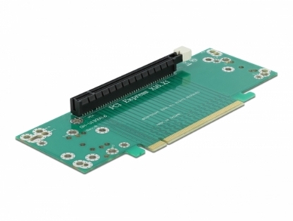 Изображение Delock Riser Card PCI Express x16 to x16 left insertion - Slot height 53.9 mm
