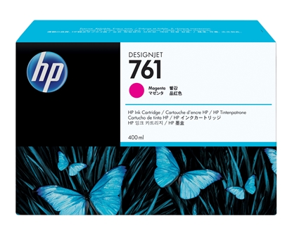 Изображение HP 761 400-ml Magenta DesignJet Ink Cartridge
