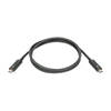 Picture of Lenovo 4X90U90617 Thunderbolt cable 0.7 m 40 Gbit/s Black