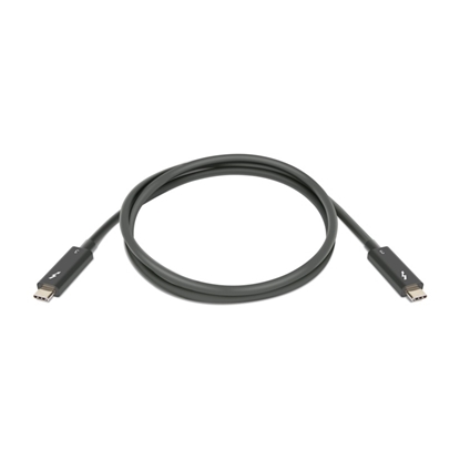 Attēls no Lenovo 4X90U90617 Thunderbolt cable 0.7 m 40 Gbit/s Black
