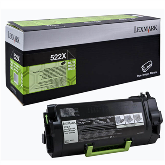 Picture of Lexmark 522X R toner cartridge 1 pc(s) Original Black