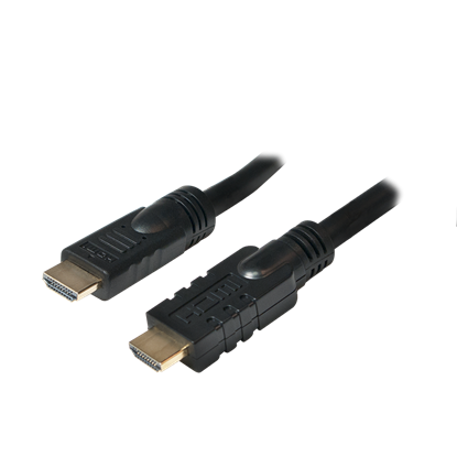 Picture of Logilink CHA0015 15m Active HDMI cable type A male - HDMI type A male, black Logilink | HDMI to HDMI