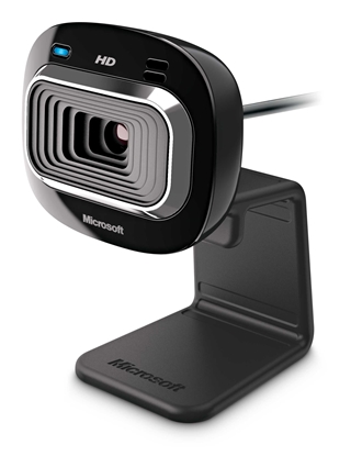 Attēls no Microsoft LifeCam HD-3000 webcam 1 MP 1280 x 720 pixels USB 2.0 Black