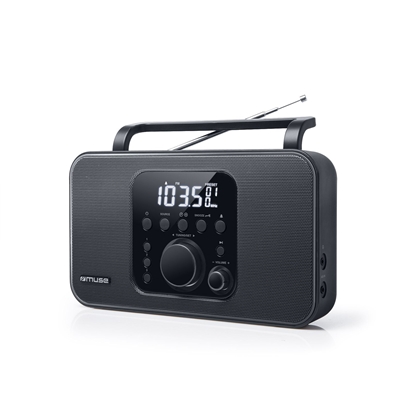 Picture of Muse | Radio | M-091R | Alarm function | AUX in | Black