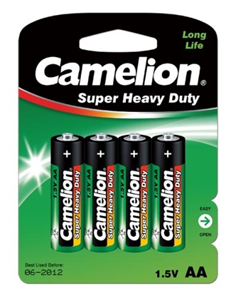 Picture of Camelion | AA/LR6 | Super Heavy Duty | 4 pc(s) | R6P-4BB
