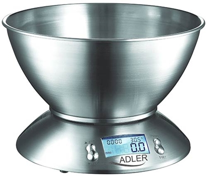 Attēls no Adler AD 3134 Kitchen scale with a bowl 1,8L, capacity 5 kg.