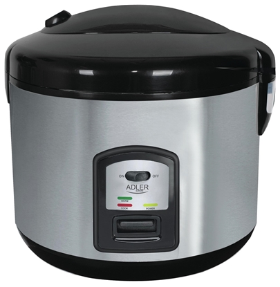 Picture of Adler AD 6406 Rice cooker Adler AD 6406 1,5 L, Black, Stainless steel, Lid included