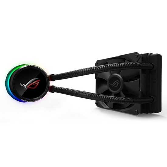 Изображение ASUS ROG RYUO 120 Processor All-in-one liquid cooler 12 cm Black 1 pc(s)