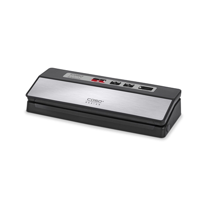 Picture of Caso Bar Vacuum sealer VR 390 advanced Power 110 W, Temperature control, Black/Stainless steel