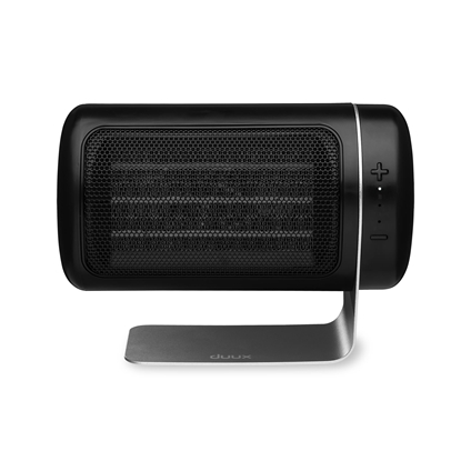 Изображение Duux Heater Twist Fan Heater, 1500 W, Number of power levels 3, Suitable for rooms up to 40 m², Black