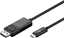 Attēls no Goobay | USB-C male | DisplayPort male | USB-C- DisplayPort adapter cable (4k 60 Hz) | USB-C to DP | 1.2 m