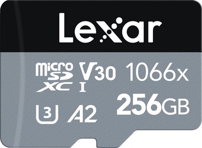 Picture of MEMORY MICRO SDXC 256GB UHS-I/W/A LMS1066256G-BNANG LEXAR