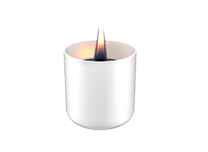 Изображение Tenderflame | Table burner | Lilly 1W Glass | White