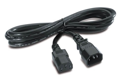 Изображение APC C13/C14 2.5m Black C14 coupler C13 coupler