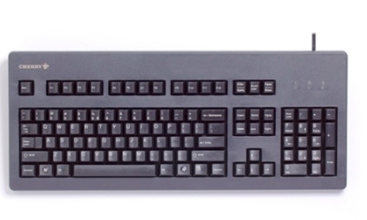 Изображение CHERRY G80-3000 keyboard USB + PS/2 Black