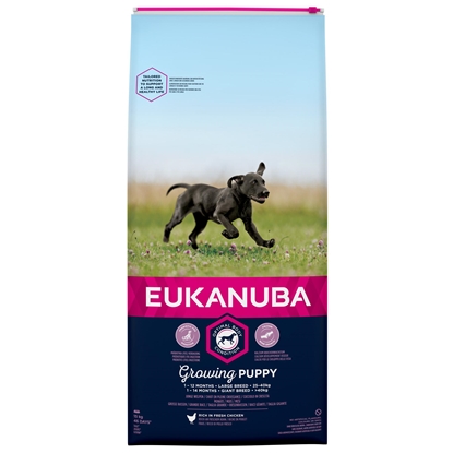 Attēls no Eukanuba Growing Puppy Large Breed 15 kg