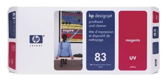 Изображение HP 83 Magenta DesignJet UV Printhead and Printhead Cleaner