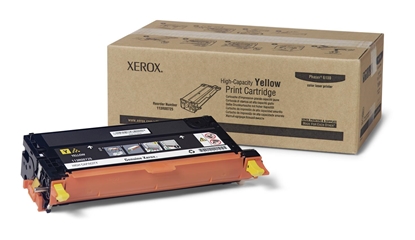 Attēls no Xerox Genuine Phaser 6180 / 6180MFP Yellow Toner Cartridge - 113R00725