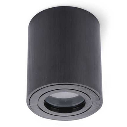 Picture of Gaismeklis Aquarius round GU10 melna IP44